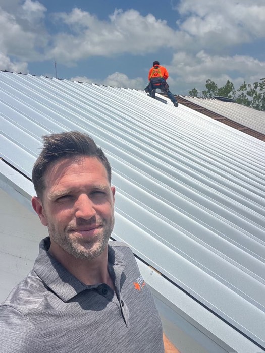Roofing detail observed during field work